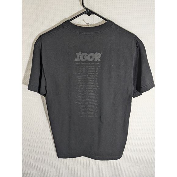 Golf Wang Igor Tour Shirt Tyler the Creator Black Concert Tee Size M 2019 Merch - Picture 4 of 5